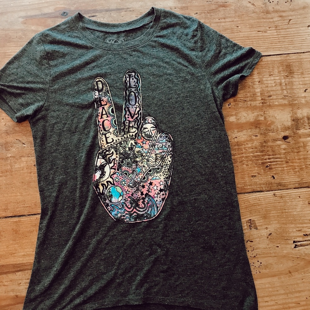 Peace sign shirt